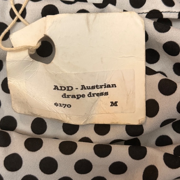 Nancy Stella Soto New with tags Austrian Drape Dress Sz M Oversized baggy - Picture 3 of 8